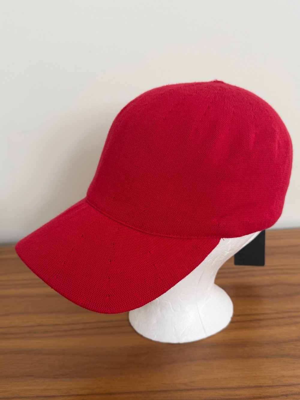PARKHURST Baseball Hat Red 100% Cotton Sunguard Made Canada Resortwear Travel